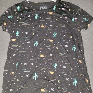 Modern Lux Cactus T-Shirt - Large - Black